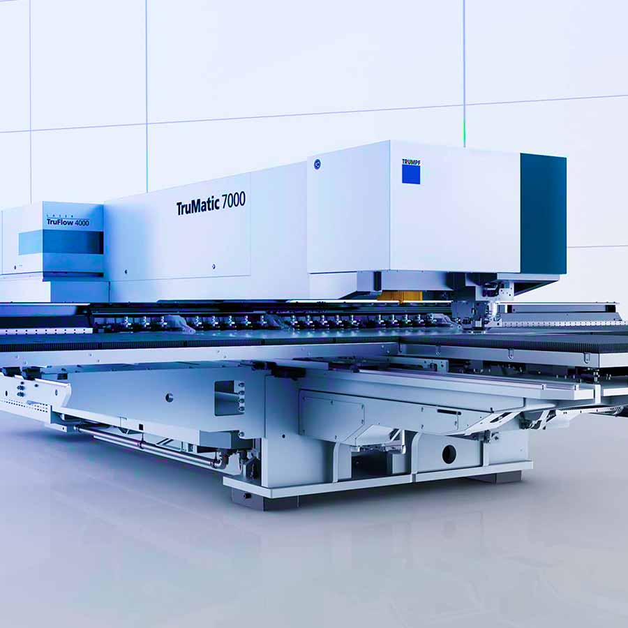 Machines MIC : Combiné Laser / Poinçonnage Trumatic 7000