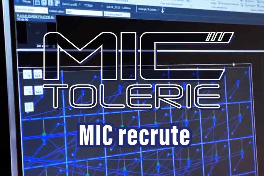 MIC recrute Technicien méthode & programmation H/F en tôlerie fine