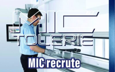 MIC recrute Opérateur presse plieuse tôlerie de précision H/F
